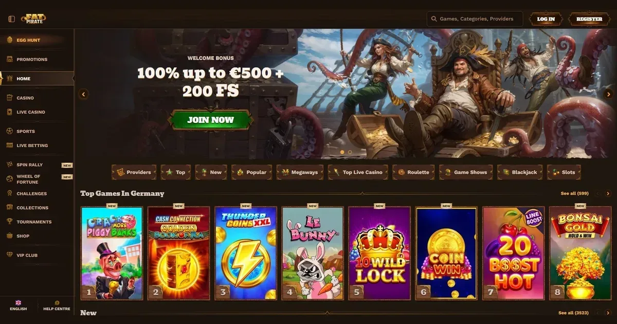 fat pirate casino